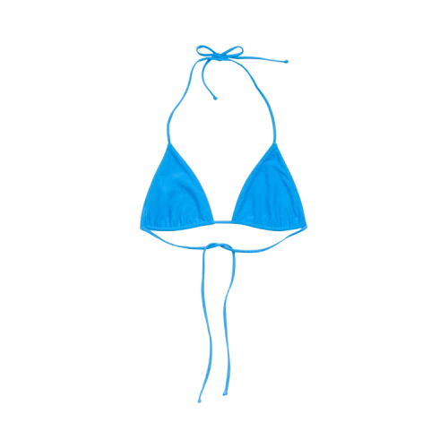 Stussy Triangle Bikini Top 'Turquoise'
