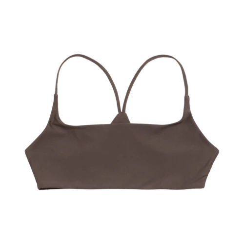 Stussy Halter Bikini Top 'Brown'