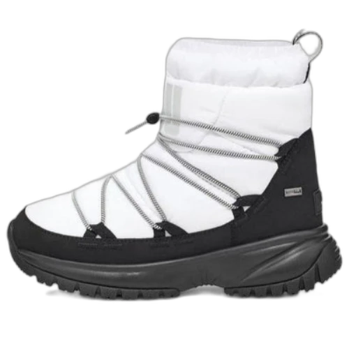 UGG Yose Puffer Mid 'White Black' (Women's)