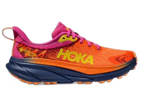 Hoka One One Challenger ATR 7 Gore-Tex Vibrant Orange Pink Yarrow (Women's)