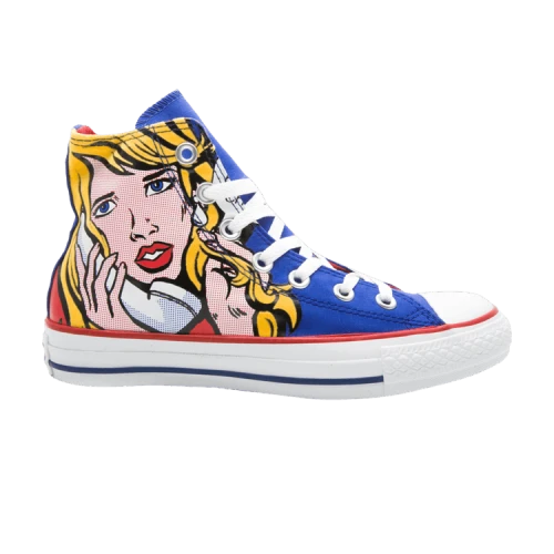 Converse Roy Lichtenstein x Chuck Taylor All Star Hi 'Royal Blue Yellow'