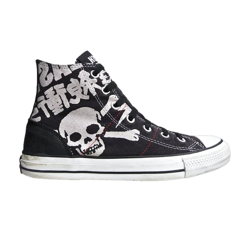Converse The Clash x Chuck Taylor All Star High 'Revolution Rock Pack - Black Skull'