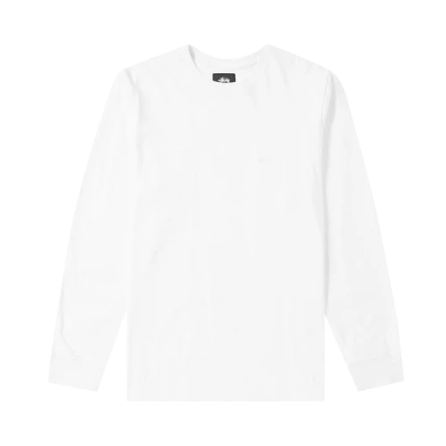 Stussy Stock Long-Sleeve Jersey 'White'