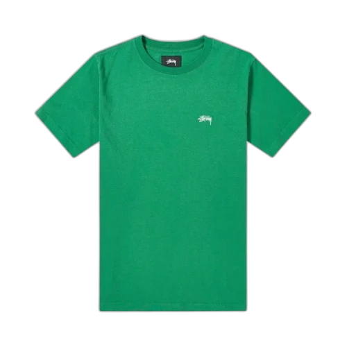 Stussy Stock Short-Sleeve Crew 'Green'