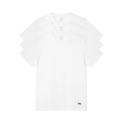 Stussy Undershirt Set (3 Pack) White