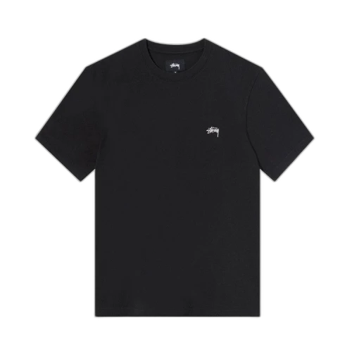 Stussy Stock Logo Tee 'Black'