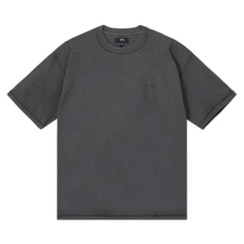 Stussy Pigment Dyed Inside Out Crew 'Faded Black'
