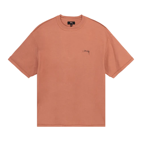 Stussy Pigment Dyed Inside Out Crew 'Rust'