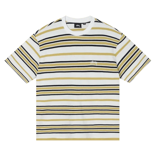 Stussy Alton Stripe Crew 'Bone'