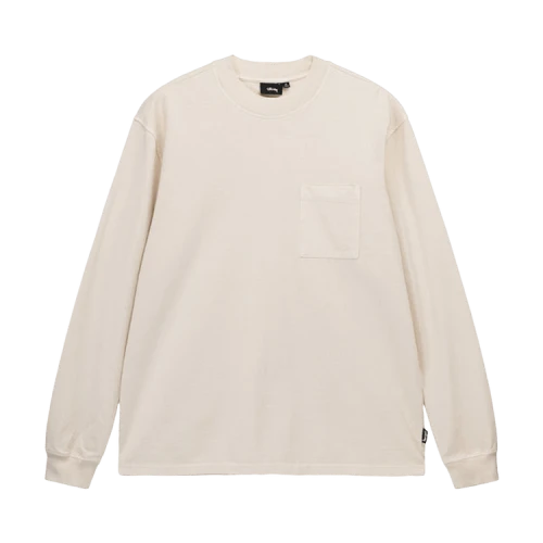 Stussy Pigment Dyed Mock Neck 'Natural'