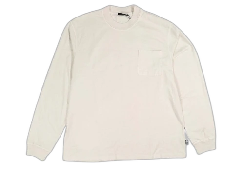 Stussy Pigment Dyed Mock Neck Natural