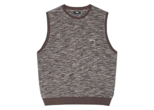 Stussy Marled Knitwear Vest Multi