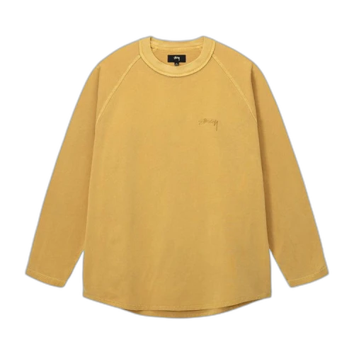 Stussy Inside Out Raglan Top Mustard