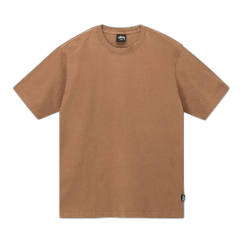 Stussy Heavyweight Pigment Dyed Crew Brown