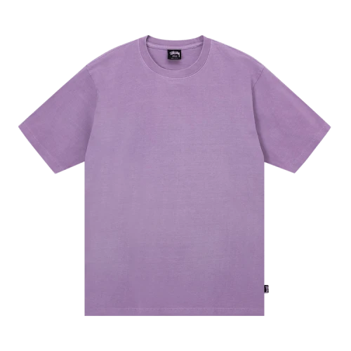 Stussy Heavyweight Pigment Dyed Crew Lavendar