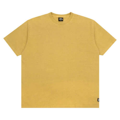 Stussy Pigment Dyed Crew Mustard