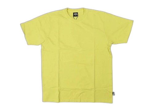 Stussy Pigment Dyed Crew Yellow