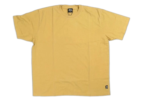 Stussy Pigment Dyed Crew Mustard