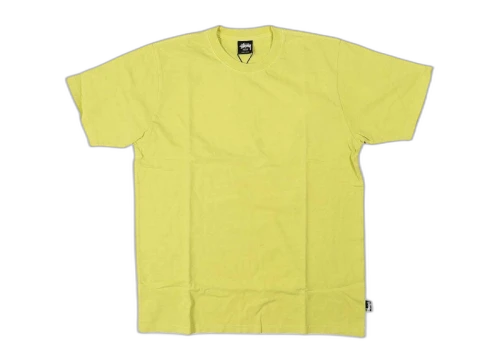 Stussy Pigment Dyed Crew Yellow