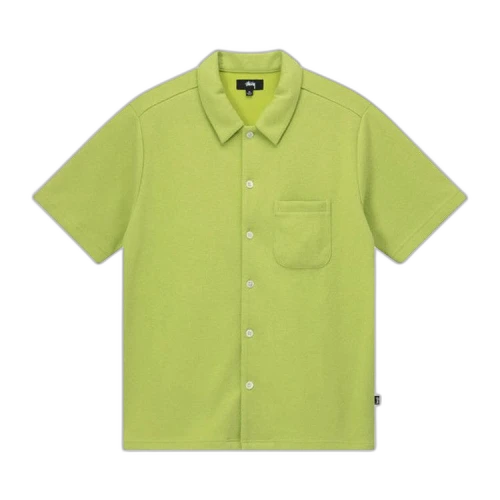 Stussy Crepe Jersey Shirt Lime