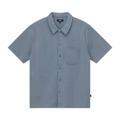 Stussy Crepe Jersey Shirt 'Slate'