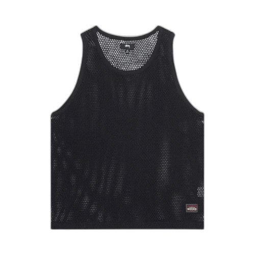 Stussy Big Mesh Tank Black