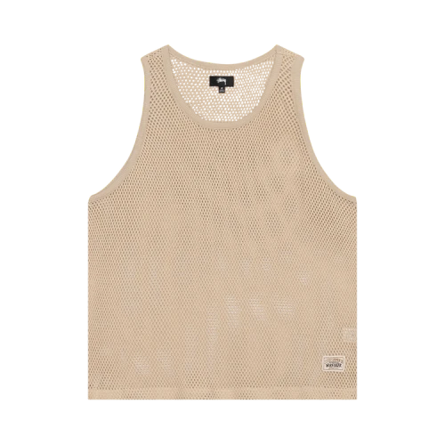 Stussy Big Mesh Tank 'Natural'