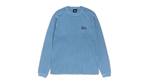 Stussy Basic Stussy Thermal Dust Blue