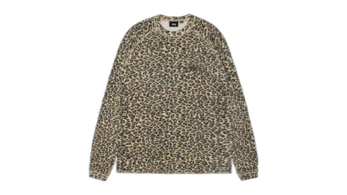 Stussy Basic Thermal Leopard