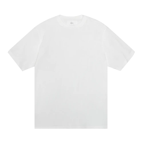 Stussy Garment Dyed S/S Tee White
