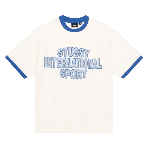 Stussy Sport Ringer Tee 'Off White'
