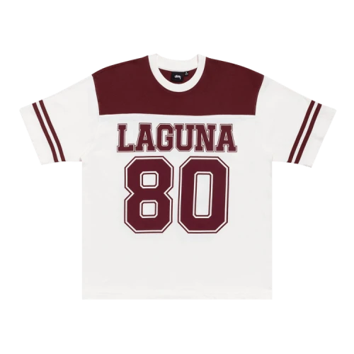 Stussy Laguna T-Shirt 'Maroon'