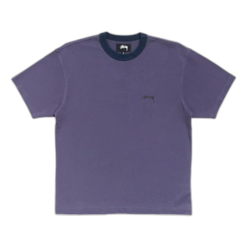 Stussy Ringer T-Shirt 'Blueberry'