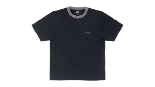 Stussy Ringer Tee Black