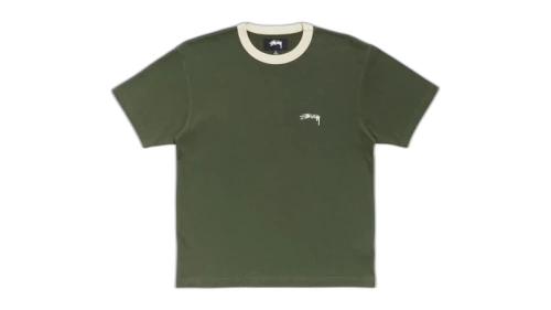 Stussy Ringer Tee Olive