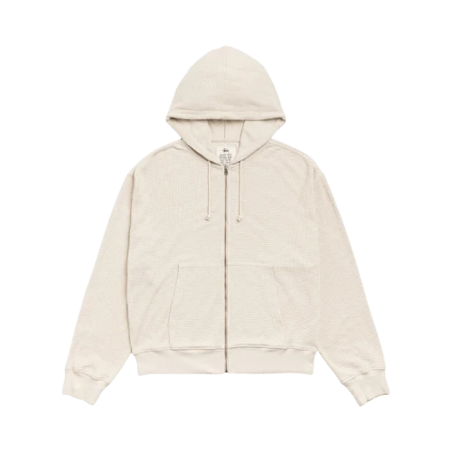 Stussy Lightweight Thermal Hoodie 'Bone'