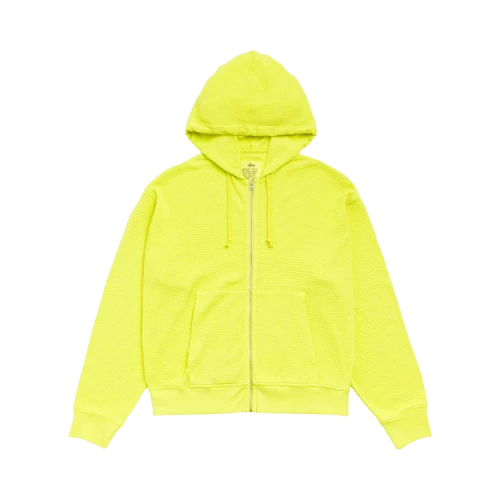 Stussy Lightweight Thermal Hoodie 'Lime'
