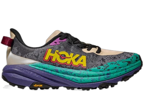 Hoka One One Speedgoat 6 Oatmeal Mountain Iris