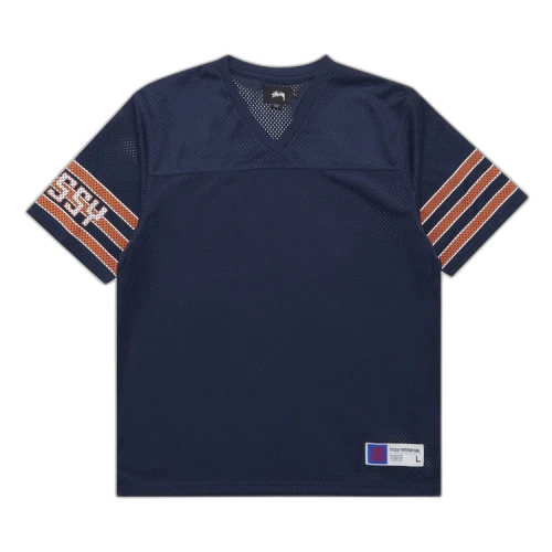 Stussy Sleeve Stripe Football 'Navy'