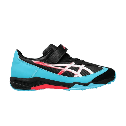(GS) ASICS Lazerbeam SJ-MG 'Black Blue Neon Red'