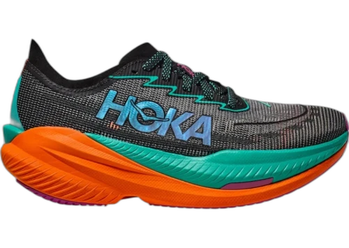 Hoka One One Mach X 2 Black Electric Aqua