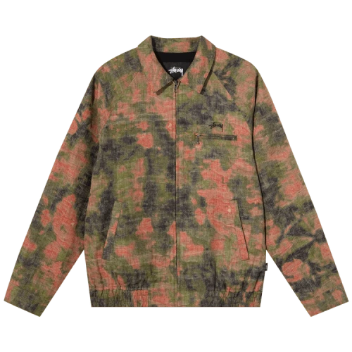 Stussy Reverse Jacquard Bryan Jacket 'Floral'