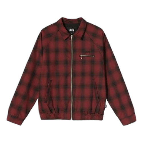 Stussy Plaid Jacket Red/Black