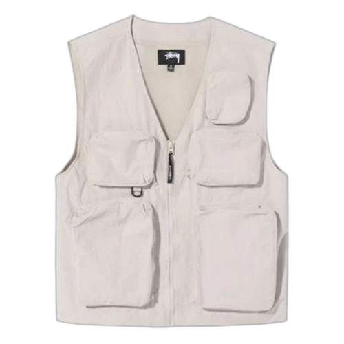 Stussy Nylon Approach Vest 'Off White'