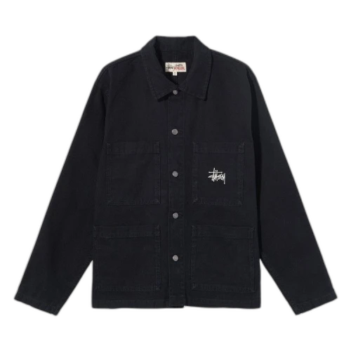 Stussy Canvas Chore Jacket 'Black'