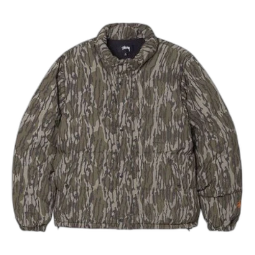 Stussy Mossy Oak Down Puffer Jacket 'Green'