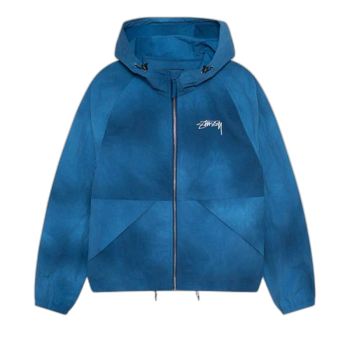 Stussy Wave Dye Beach Shell Jacket Cobalt