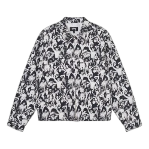 Stussy Beach Mob Bing Jacket 'Black White'