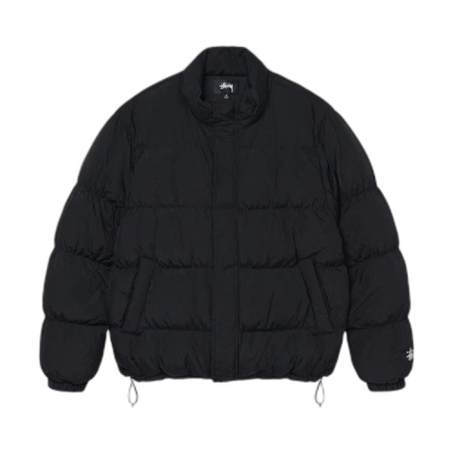 Stussy Ripstop Down Puffer Jacket Black