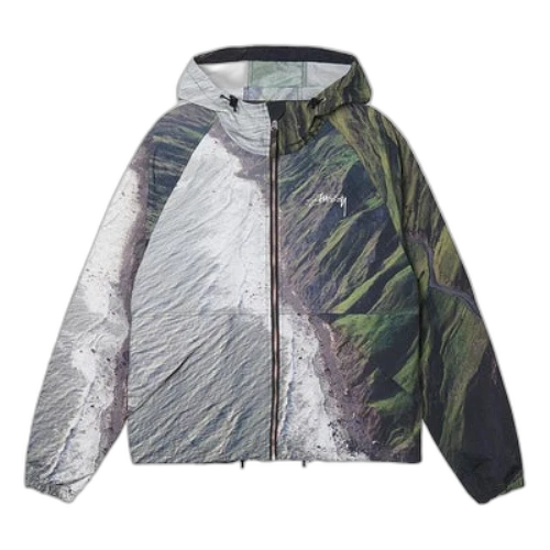 Stussy Coastline Beach Shell 'Multicolor'